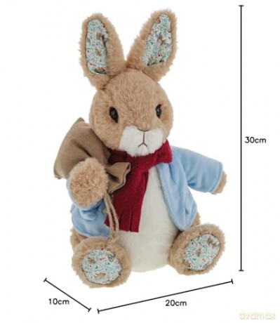 Beatrix Potter Soft Toys Peter Rabbit Christmas Large Soft Toy