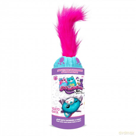 Bizak Mimimiau Pulls and Wow Kittens Surprise, 12 Different Cats to Collect with Which You Will See a Unboxing Experience When You Stretch the Cats Tail It Gets Super Large, (64120001)