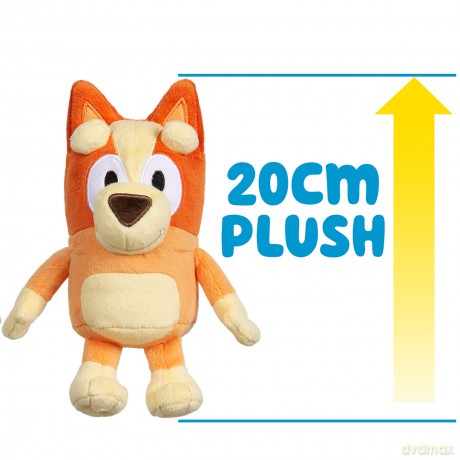 BlueY Giochi Preziosi Bingo Soft Plush Toy Approximately 20 cm Tall with Just Like in the Cartoon Details, for Children from 3 Years