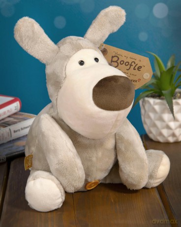 Boofle 8 Inch Plush - Cute Soft Dog Teddy