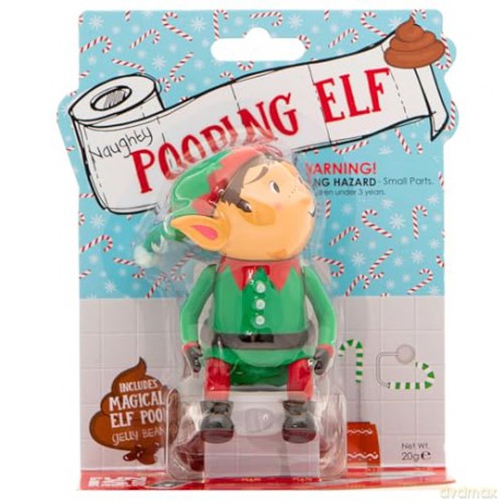 Boxer Gifts Pooping Elf Toy | Funny Stocking Filler for Children,Brown