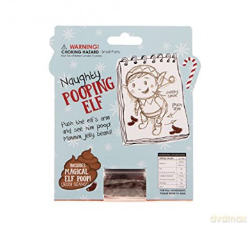 Boxer Gifts Pooping Elf Toy | Funny Stocking Filler for Children,Brown