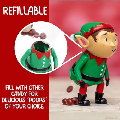 Boxer Gifts Pooping Elf Toy | Funny Stocking Filler for Children,Brown