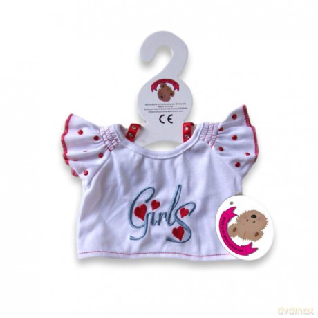 Build Your Bears Wardrobe Teddy Bear Clothes Girls Outfit fits Most Build a Bears (Red)