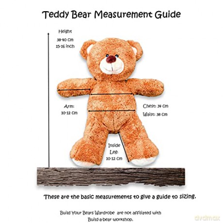 Build Your Bears Wardrobe Teddy Bear Clothes fits Build a Bear Teddys Winter Jacket (pink)