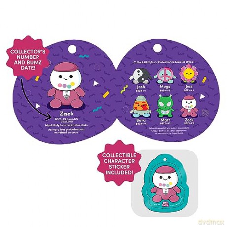 BumBumz 4.5-Inch GroovyBumz Plush - Collectible Stuffed Toys - From The Makers of Original Squishmallows