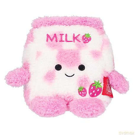 BumBumz 4.5-inch BreakfastBumz Plush 5-Pack - Blueberry Muffin Melissa, Coffee Colton, Toast with Rainbow Jam Timothy, Cereal Cyrus, and Strawberry Milk Sunday Collectible Stuffed Toys