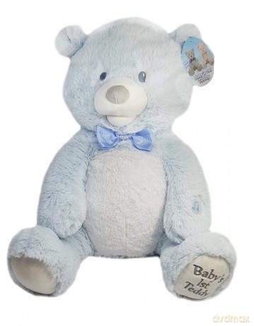 CUDDLE BARN My First Lullaby Blue Teddy