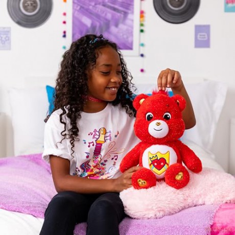 Care Bears | Sea Friend Bear 35cm Medium Plush | Collectable Cute Plush Toy, Cuddly Toys for Children, Cute Teddies Suitable for Girls and Boys Ages 4+ | Basic Fun 22569, Blue