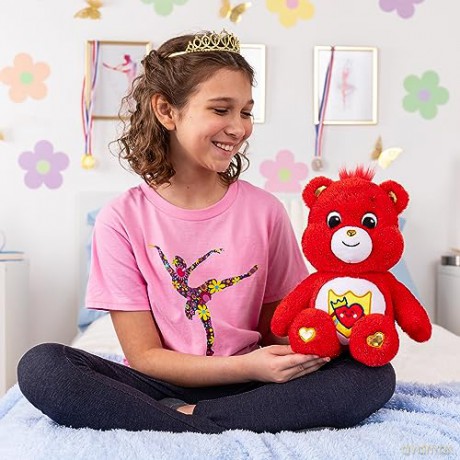 Care Bears | Sea Friend Bear 35cm Medium Plush | Collectable Cute Plush Toy, Cuddly Toys for Children, Cute Teddies Suitable for Girls and Boys Ages 4+ | Basic Fun 22569, Blue
