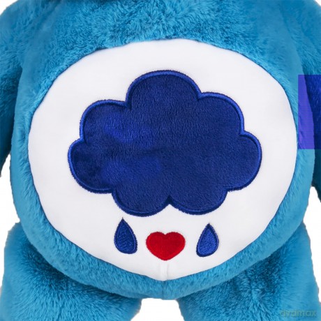 Care Bears 60cm Jumbo Plush - Grumpy, Collectible Cute Soft Toy, Cuddly Toy for Boys and Girls, Large Teddy Plushy for Children Ages 4 5 6 7 +, Blue