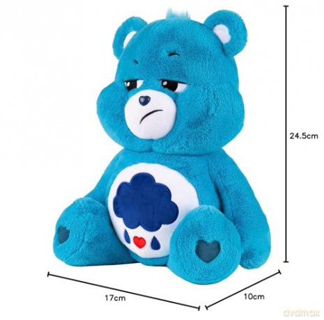 Care Bears 60cm Jumbo Plush - Grumpy, Collectible Cute Soft Toy, Cuddly Toy for Boys and Girls, Large Teddy Plushy for Children Ages 4 5 6 7 +, Blue