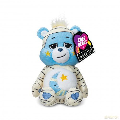Care Bears Basic Fun, Bedtime as the Mummy, Universal Monsters 22cm Plush, Cuddly Toys for Children, Cute teddy bear, Suitable for Girls and Boys Ages 4+