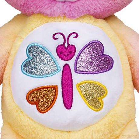 Care Bears | Calming Heart Bear (scented) 35cm Medium Plush | Collectable Cute Toy, Cuddly Toys for Children, Soft Toys for Girls Boys, Cute Teddies Suitable for Girls Boys Ages 4+ | Basic Fun 22336