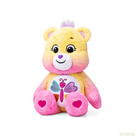Care Bears | Calming Heart Bear (scented) 35cm Medium Plush | Collectable Cute Toy, Cuddly Toys for Children, Soft Toys for Girls Boys, Cute Teddies Suitable for Girls Boys Ages 4+ | Basic Fun 22336