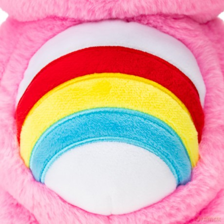 Care Bears | Cheer Bear 35cm Medium Plush | Collectable Cute Plush Toy, Cuddly Toys for Children, Soft Toys for Girls and Boys, Cute Teddies Suitable for Girls and Boys Ages 4+ | Basic Fun 22061