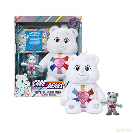 Care Bears | Collector Edition 35cm Medium Plush | Collectable Cute Plush Toy, Cuddly Toys for Children, Soft Toys for Girls Boys, Cute Teddies Suitable for Girls and Boys Ages 4+ | Basic Fun 22254