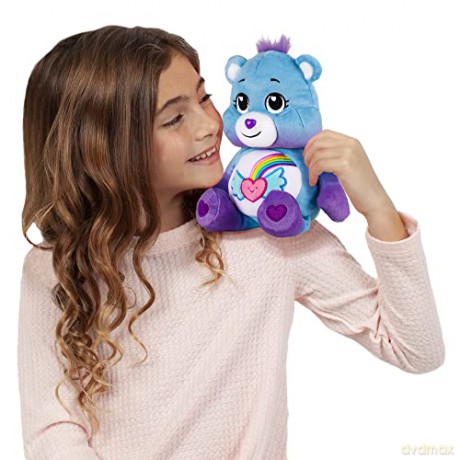 Care Bears | Dream Bright Bear 22cm Bean Plush | Collectable Cute Plush Toy, Cuddly Toys for Children, Soft Toys for Girls and Boys, Cute Teddies Suitable for Girls and Boys Ages 4+ | Basic Fun 22017
