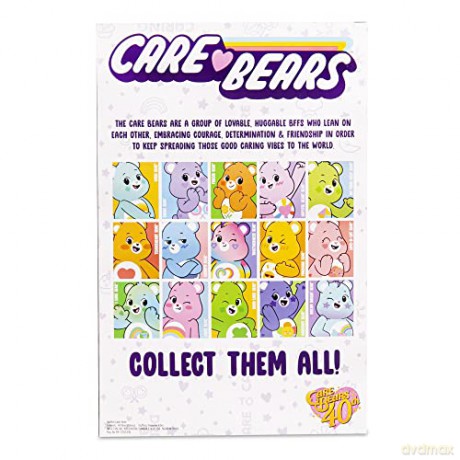 Care Bears | Dream Bright Bear 35cm Medium Plush | Collectable Cute Plush Toy, Cuddly Toys for Children, Soft Toys for Girls Boys, Cute Teddies Suitable for Girls and Boys Ages 4+ | Basic Fun 22425
