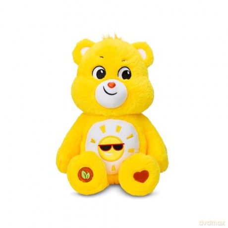 Care Bears | Funshine Bear 35cm Medium Plush | Collectable Cute Plush Toy, Cuddly Toys for Children, Soft Toys for Girls and Boys, Cute Teddies Suitable for Girls and Boys Ages 4+ | Basic Fun 22087