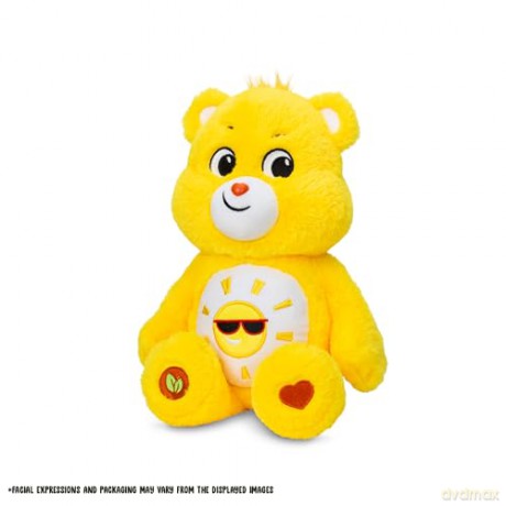 Care Bears | Funshine Bear 35cm Medium Plush | Collectable Cute Plush Toy, Cuddly Toys for Children, Soft Toys for Girls and Boys, Cute Teddies Suitable for Girls and Boys Ages 4+ | Basic Fun 22087
