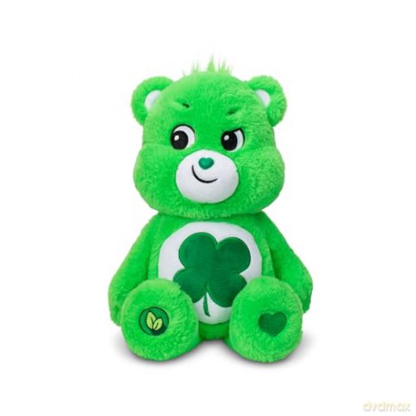 Care Bears | Good Luck Bear 35cm Medium Plush | Collectable Cute Plush Toy, Cuddly Toys for Children, Soft Toys for Girls Boys, Cute Teddies Suitable for Girls and Boys Ages 4+ | Basic Fun 22064