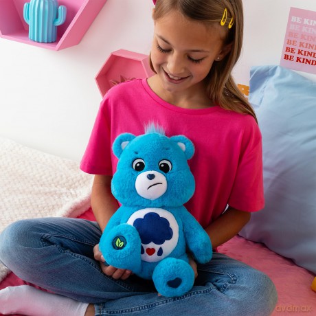 Care Bears | Grumpy Bear 35cm Medium Plush | Collectable Cute Plush Toy, Cuddly Toys for Children, Soft Toys for Girls Boys, Cute Teddies Suitable for Girls and Boys Ages 4+ | Basic Fun 22062