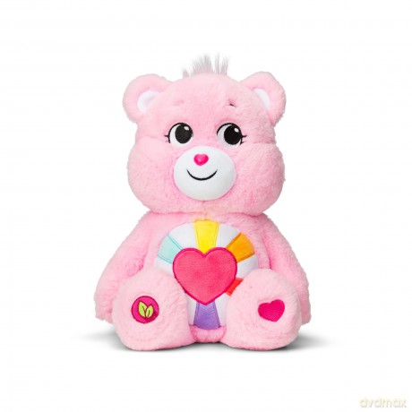 Care Bears | Hopeful Heart Bear 35cm Medium Plush | Collectable Cute Plush Toy, Cuddly Toys for Children, Soft Toys for Girls Boys, Cute Teddies Suitable for Girls and Boys Ages 4+ | Basic Fun 22139