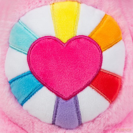 Care Bears | Hopeful Heart Bear 35cm Medium Plush | Collectable Cute Plush Toy, Cuddly Toys for Children, Soft Toys for Girls Boys, Cute Teddies Suitable for Girls and Boys Ages 4+ | Basic Fun 22139