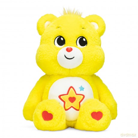 Care Bears | Superstar Bear 35cm Medium Plush | Collectable Cute Plush Toy, Cuddly Toys for Children, Soft Toys for Girls Boys, Cute Teddies Suitable for Girls and Boys Ages 4+ | Basic Fun 22409