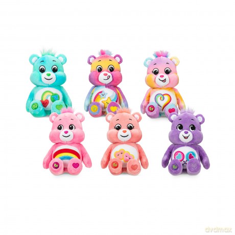 Care Bears | Togetherness Bear 22cm Bean Plush | Collectable Cute Plush Toy, Cuddly Toys for Children, Soft Toys for Girls and Boys, Cute Teddies Suitable for Girls and Boys Ages 4+ | Basic Fun 22175