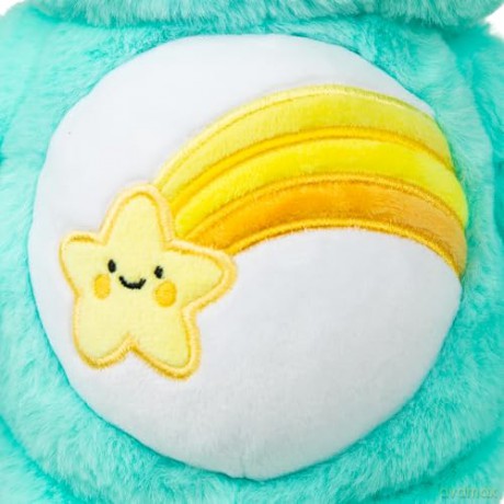 Care Bears | Wish Bear 35cm Medium Plush | Collectable Cute Plush Toy, Cuddly Toys for Children, Soft Toys for Girls Boys, Cute Teddies Suitable for Girls and Boys Ages 4+ | Basic Fun 22086