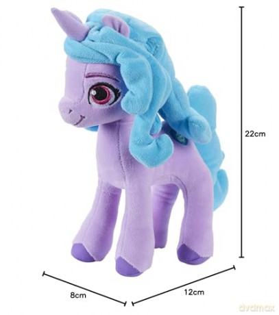 Character Options My Little Pony Izzy Eco Soft Toy, 100% Recycled materials, My Little Pony Gift, Sustainable Toy, Supersoft Plush,Blue