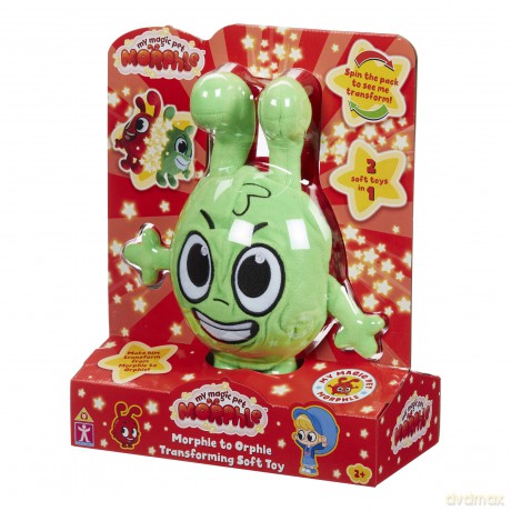Character Uk Morphle To Orphle Transforming Soft Toy, Red