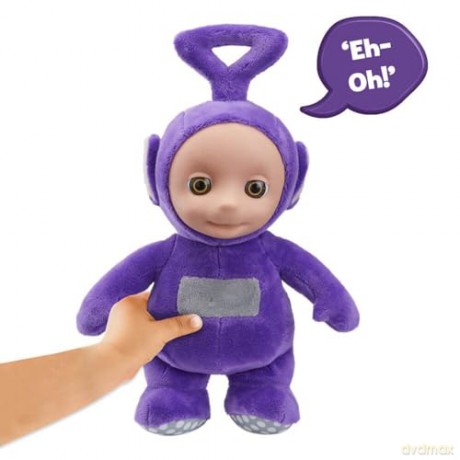 Character Uk Teletubbies 8 Inch Talking Tinky Winky Soft Toy, Purple