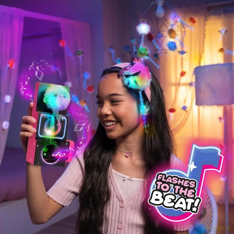 Chibies Surprise WOW STUFF Cute Fluffy Party Pets That Flash to the Beat of Music | Interactive Animal Toy Characters