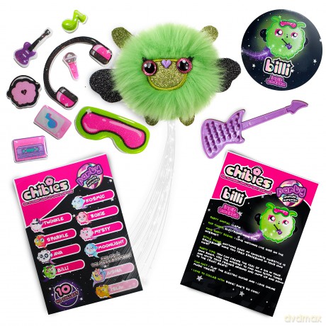 Chibies Surprise WOW STUFF Cute Fluffy Party Pets That Flash to the Beat of Music | Interactive Animal Toy Characters