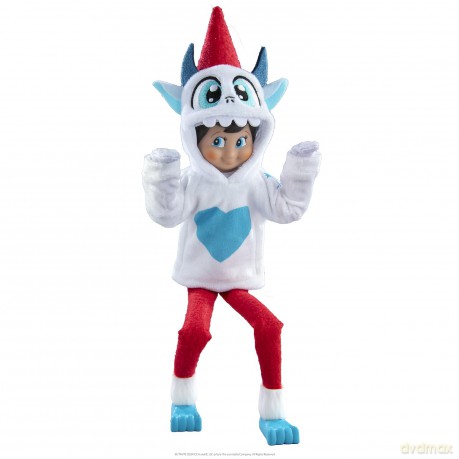 Claus Couture Collection of Elf on the Shelf Clothes 2024 (Yeti Hoodie Set)