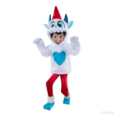 Claus Couture Collection of Elf on the Shelf Clothes 2024 (Yeti Hoodie Set)
