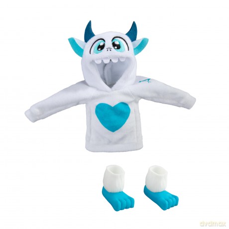 Claus Couture Collection of Elf on the Shelf Clothes 2024 (Yeti Hoodie Set)