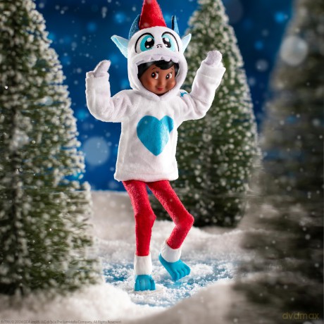 Claus Couture Collection of Elf on the Shelf Clothes 2024 (Yeti Hoodie Set)