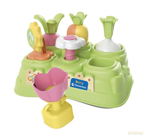 Clementoni 80513 Soft Little Bird in The Baby Garden-Infant Toys 10 Months (Italian, English, French, German, Spanish, Dutch and Polish), Made in Italy [Amazon Exclusive]
