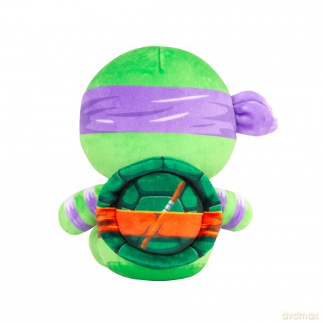 Club Mocchi Mocchi Teenage Mutant Ninja Turtles Donatello Junior Plush Toy - Collectible TMNT Soft Toys - Officially Licensed Superhero Toys - Desk Buddy Action Figures - Ninja Kids Toys 3+ Years