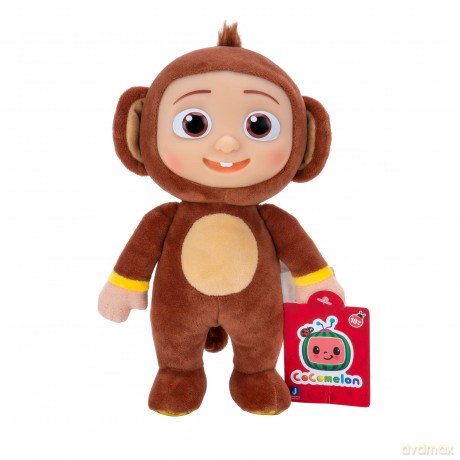 CoComelon 8-Inch JJ Monkey Little Plush Themed - Inspired by Their Favourite Show - Toys for Preschoolers