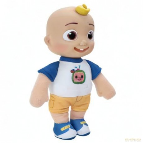 CoComelon 8-Inch JJ Shark Shirt Little Plush Themed - Inspired by Their Favourite Show - Toys for Preschoolers