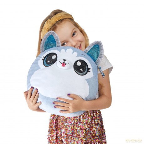 Coco Surprise Coco Squishies Hypa the Husky, Ultra Soft Plushies, 30 cm, Cute Stuffed Animal Toy, Cuddle Plush (Husky)