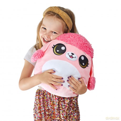 Coco Surprise Coco Squishies Mishmosh the Poodle, Ultra Soft Plushies, 30 cm, Cute Stuffed Animal Toy, Cuddle Plush (Poodle)