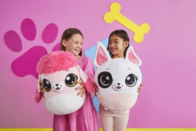 Coco Surprise Coco Squishies Mishmosh the Poodle, Ultra Soft Plushies, 30 cm, Cute Stuffed Animal Toy, Cuddle Plush (Poodle)
