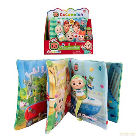 Cocomelon Singing Time Plush Book, various, WT80121