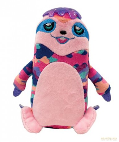 Crushie Fluffies Series 1, 10" one-of-a-kind plush toy, 12 to collect, age 3+.